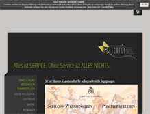 Tablet Screenshot of eventagentur-nuernberg.de